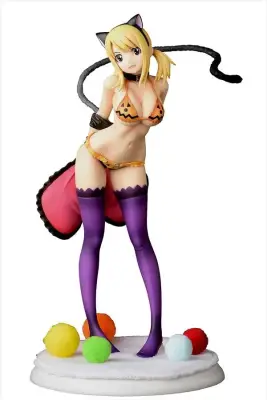 Figurine Fairy Tail lucy heartfi halloween cat st